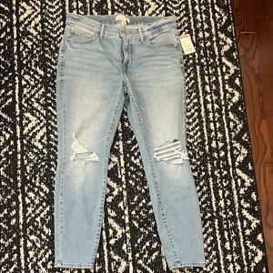 Lucky Brand Light Blue Ripped Skinny Jeans